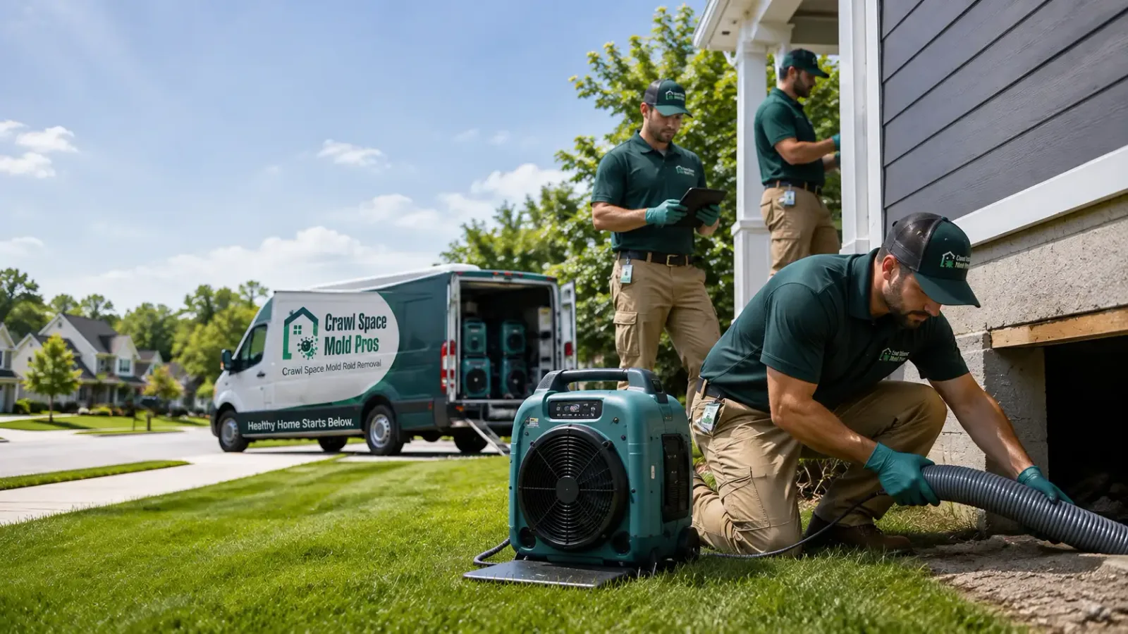 Crawl Space Mold Removal in Shawnee, KS
